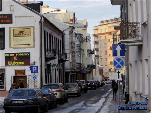  - Town streets . 