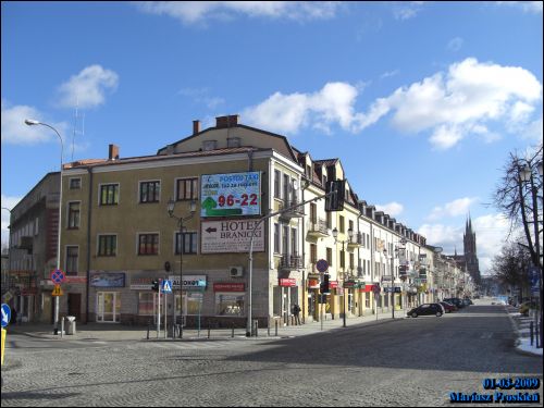  - Town streets . 