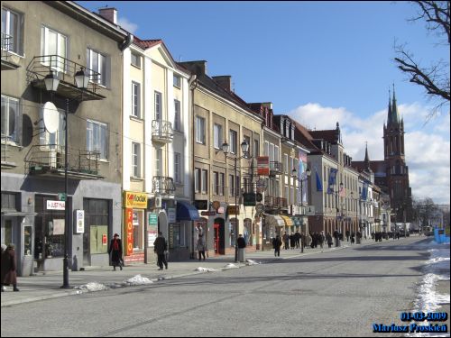  - Town streets . 