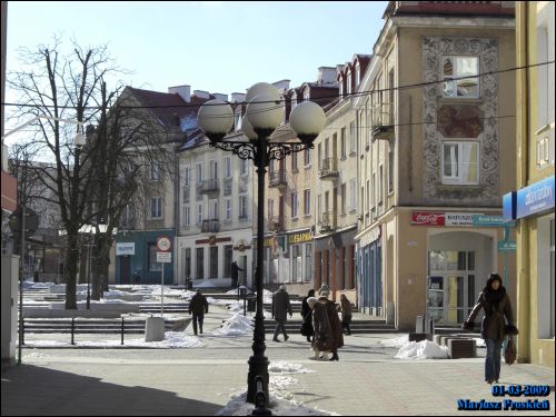  - Town streets . 