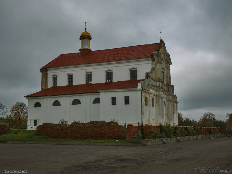 Vistyčy. Orthodox church of the Exaltation of the Holy Cross