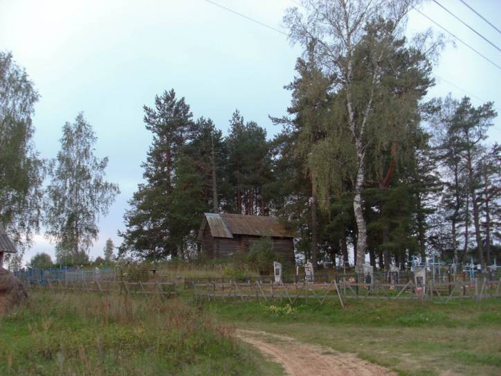  - Graveyard chapel . 
