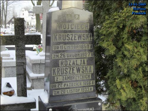  - cemetery Old Catholic (St. Roch). 