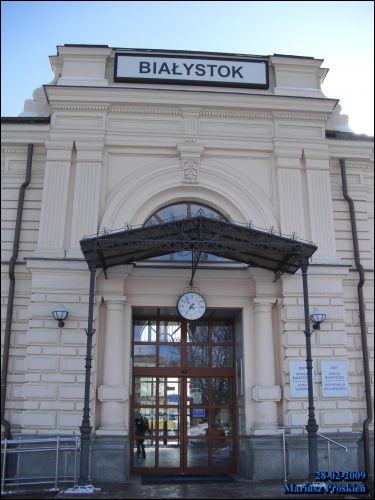 Białystok |  Railway station . 