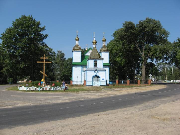 Biezdziež. Orthodox church of the Holy Trinity