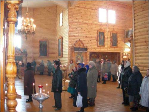 Khislavichi. Orthodox church of St. Barys And St. Hlieb