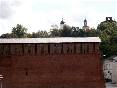  - Umocnienia obronne . Część muru od bramy Dnieprowskiej do ulicy W. Sowiecka