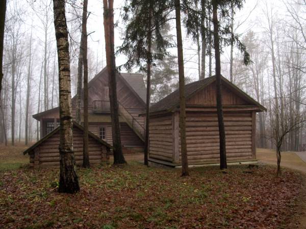 Laŭki.  Janka Kupała memorial place