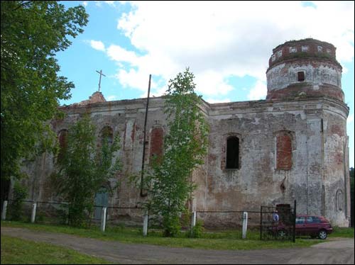 Astroŭna. Orthodox church of the Holy Trinity