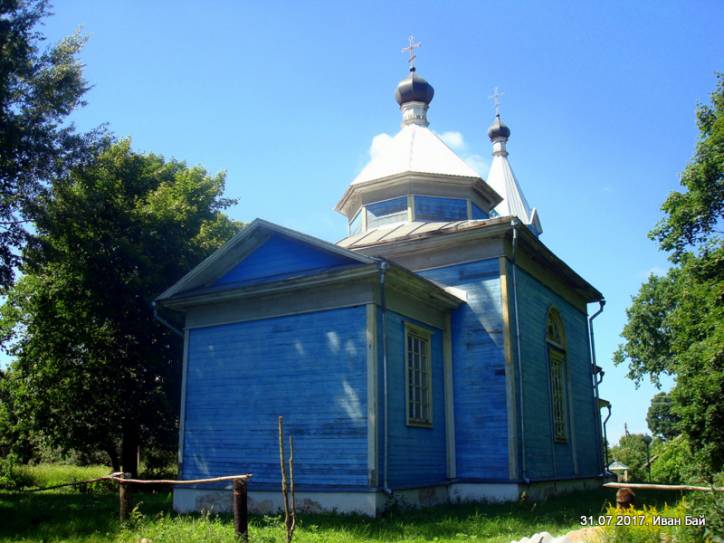 Dabryhory. Orthodox church of St. Nicholas
