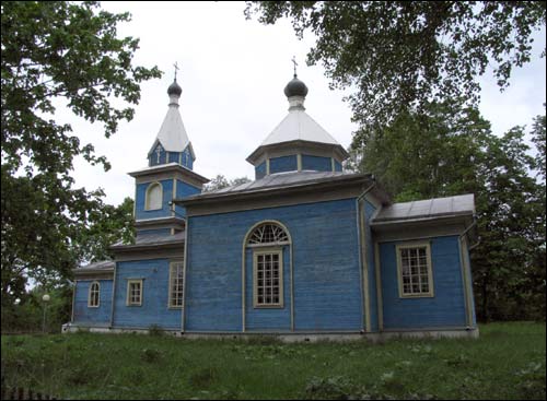 Dabryhory. Orthodox church of St. Nicholas