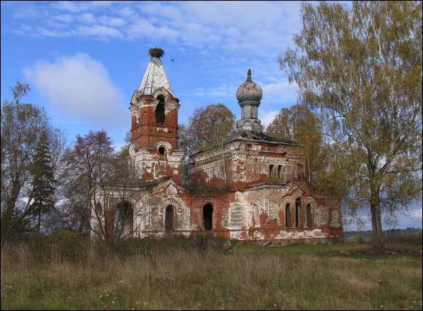 Marcinowo. Cerkiew Opieki Matki Boskiej