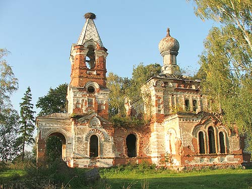 Marcinowo. Cerkiew Opieki Matki Boskiej