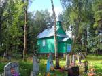 Druja.  Orthodox church at cemetery