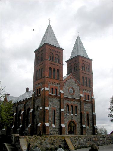 Ikazń. Catholic church of the Corpus Christi