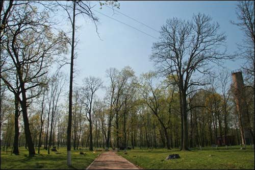 Pirkowicze. Zespół pałacowo-parkowy Wysłouchów