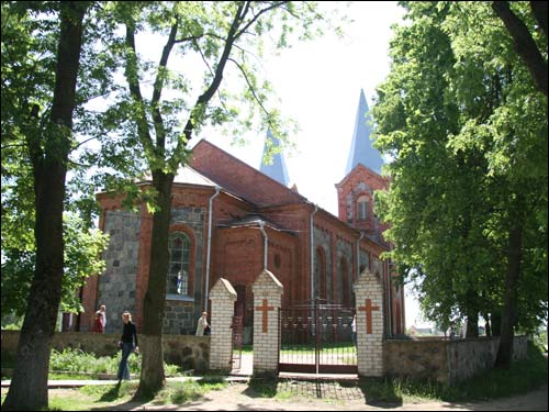  - Касцёл Святой Тройцы. Выгляд ад Паўночнага Ўсходу