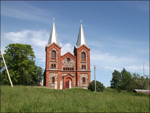  - Касцёл Святой Тройцы. Выгляд ад Захаду