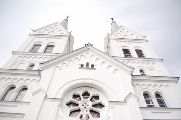 Słabodka. Catholic church of the Divine Providence