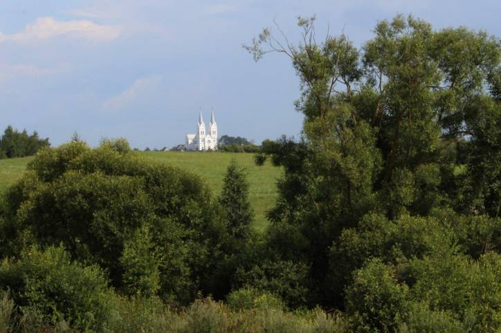 Słabodka. Catholic church of the Divine Providence