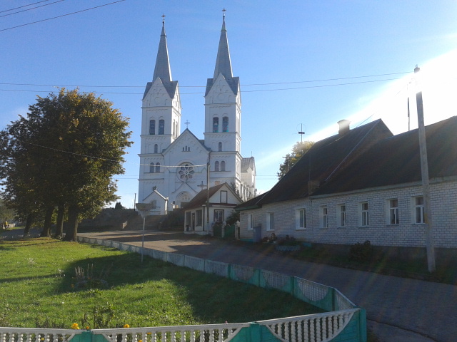 Słabodka. Catholic church of the Divine Providence
