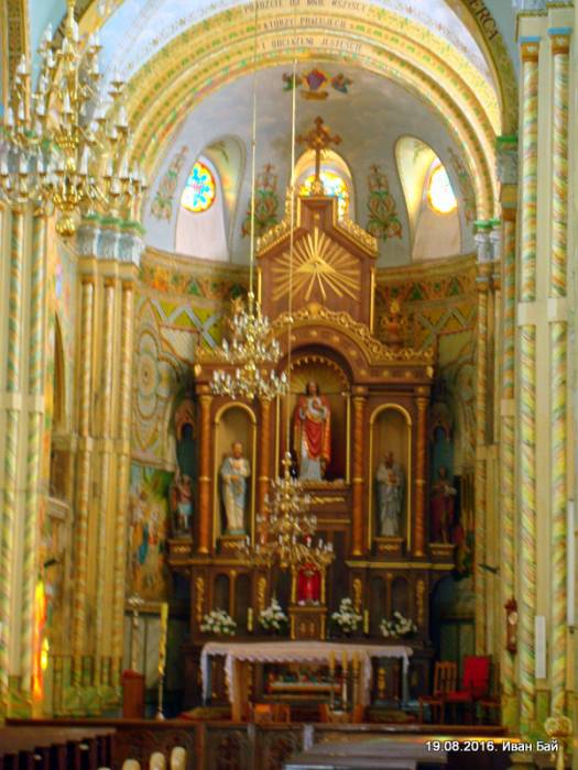 Słabodka. Catholic church of the Divine Providence