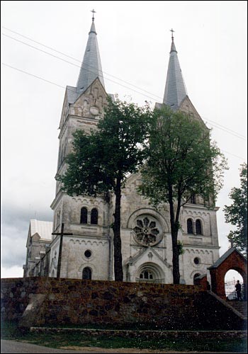 Słabodka. Catholic church of the Divine Providence