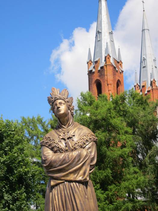 Vidzy. Catholic church of the Birthday of the Blessed Virgin Mary