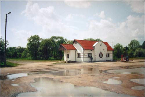 Socha (Załuże). Park dworski Wysłouchów