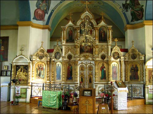 Čašniki. Orthodox church of the Transfiguration