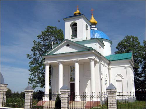 Čašniki. Orthodox church of the Transfiguration