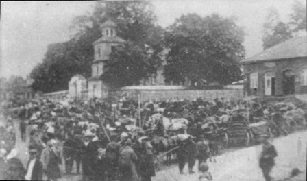 Dokšycy. Town at the old photos 