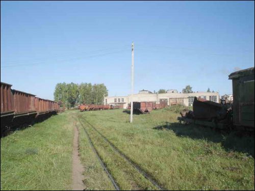 Kruleŭščyna (Karaleŭščyna). In town 