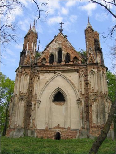 Zakoziel. Kaplica grobowa Orzeszków