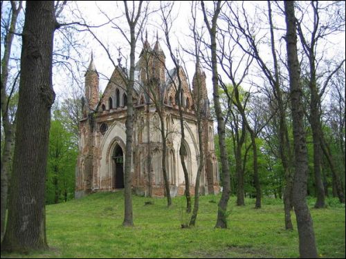 Zakoziel. Kaplica grobowa Orzeszków