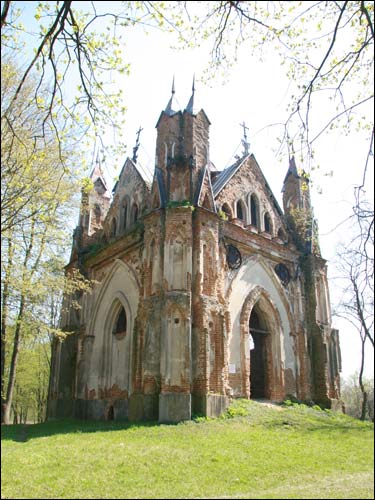 Zakoziel. Kaplica grobowa Orzeszków