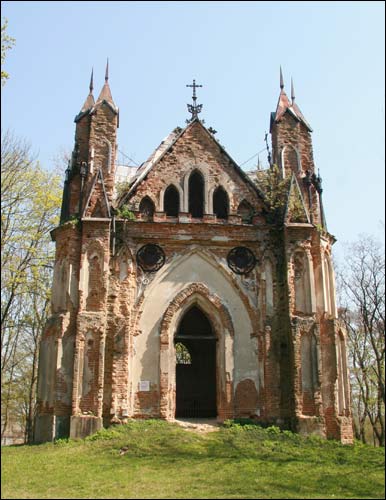 Zakoziel. Kaplica grobowa Orzeszków