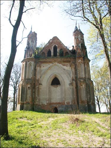 Zakoziel. Kaplica grobowa Orzeszków