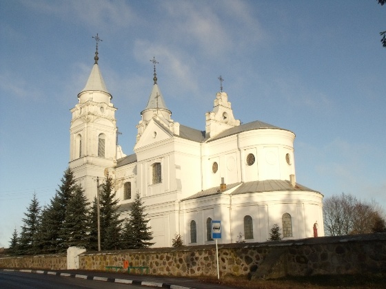 Parafjanava. Catholic church of Name of the Blessed Virgin Mary