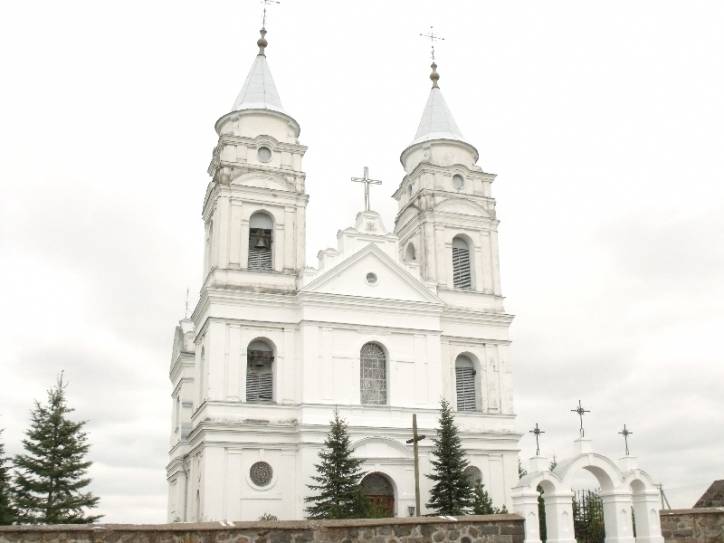 Parafjanava. Catholic church of Name of the Blessed Virgin Mary