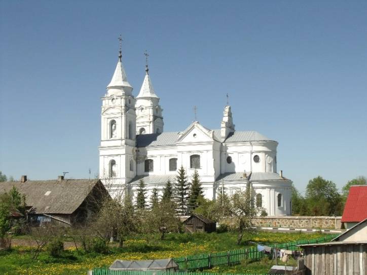 Parafjanava. Catholic church of Name of the Blessed Virgin Mary