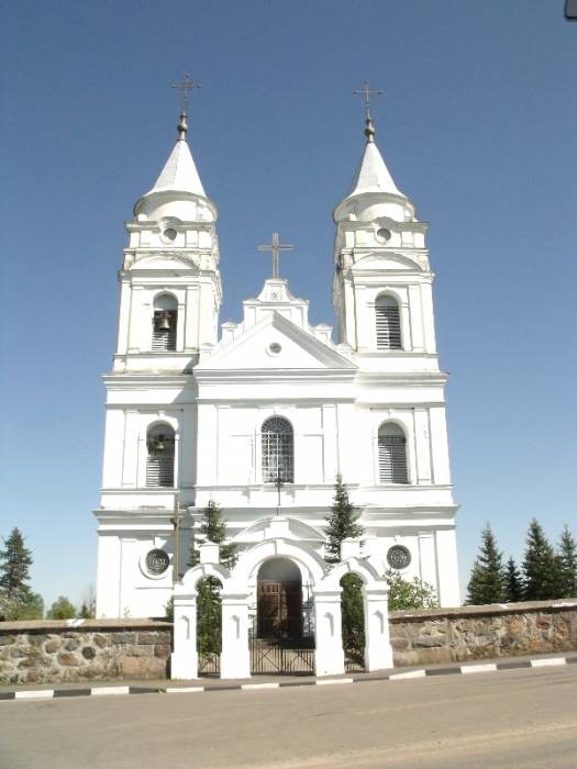 Parafjanava. Catholic church of Name of the Blessed Virgin Mary