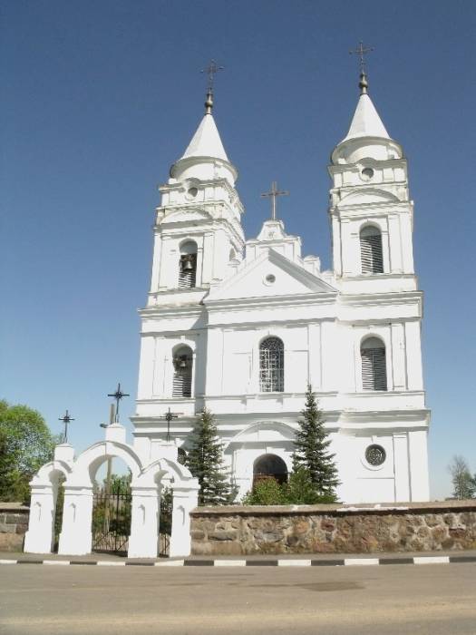Parafjanava. Catholic church of Name of the Blessed Virgin Mary