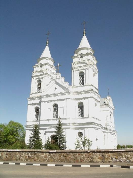 Parafjanava. Catholic church of Name of the Blessed Virgin Mary