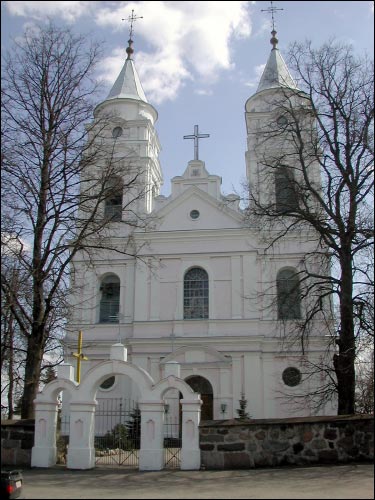 Parafjanava. Catholic church of Name of the Blessed Virgin Mary