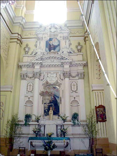 Parafjanava. Catholic church of Name of the Blessed Virgin Mary