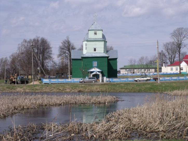 Porplišča. Orthodox church of the Transfiguration