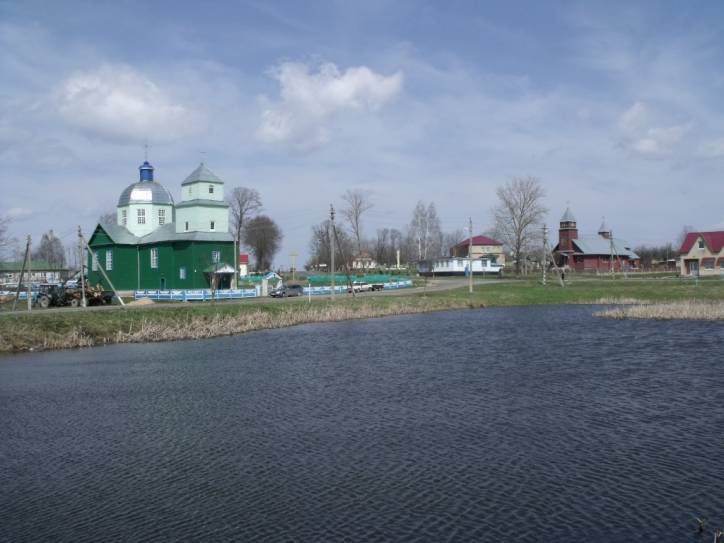Porplišča. Orthodox church of the Transfiguration