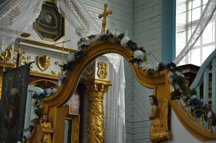 Porplišča. Orthodox church of the Transfiguration