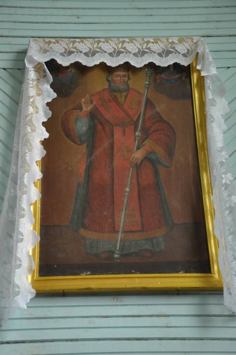 Porplišča. Orthodox church of the Transfiguration